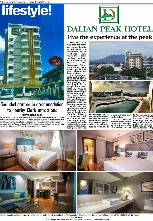 Dalian Peak Hotel Angeles Eksteriør billede